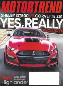 MOTOR TREND 2020 MAR - VETTE vs GT500, ASTON DBX, TAYCAN 4S